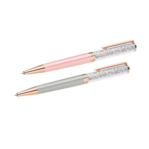 Set de bolígrafos Crystalline, Baño en tono Oro Rosa