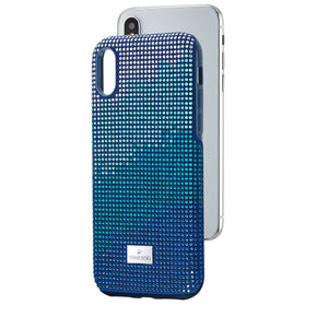 Funda para smartphone con protección rígida Crystalgram, iPhone® XS Max, azul
