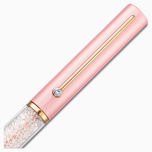 Bolígrafo Crystalline Gloss, rosa, baño tono oro rosa