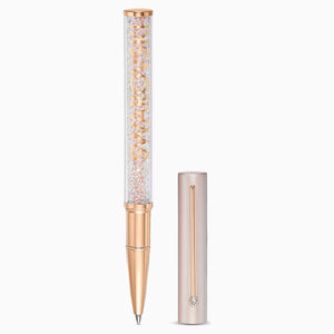 Bolígrafo Crystalline Gloss, rosa, baño tono oro rosa
