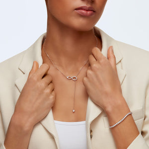 Collar en Y Swarovski Infinity